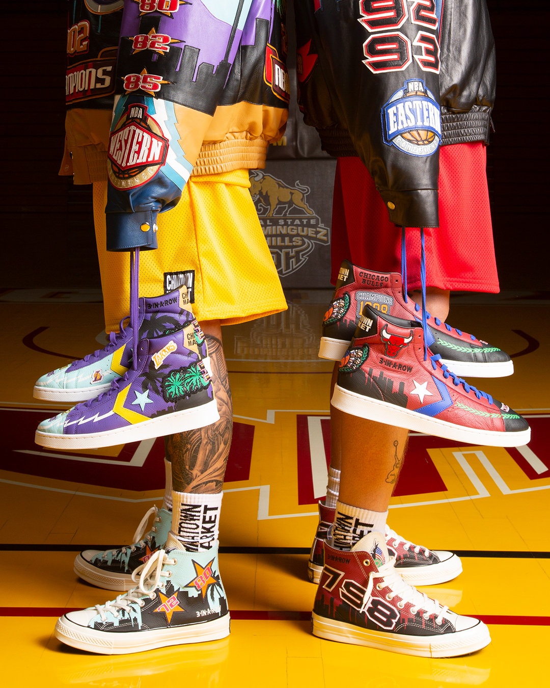 Converse x Chinatown Market x NBA Pro Leather